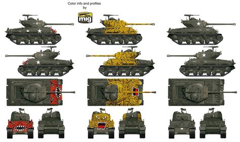 Tiger I And M4a3 Hvss Sherman With Upgrades Armorama™