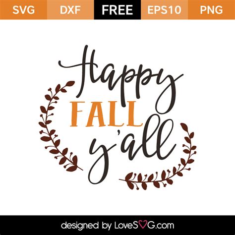 happy fall yall lovesvgcom