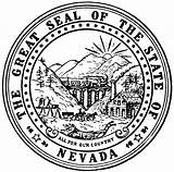 Nevada Seal State Clipart Clip Nv Coloring Etc Great Logo Template Clipartpanda Visit Usf Edu Medium Original Large sketch template