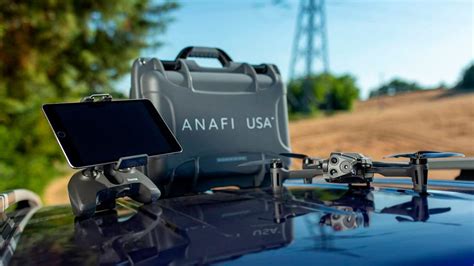 parrot launches  anafi usa drone  industry customers