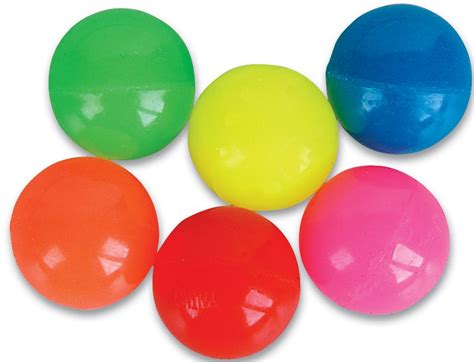 mm solid color super bouncy ball