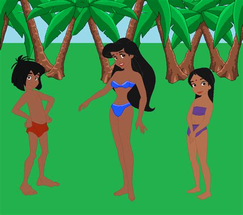 Mowgli Messua And Shanti Jungle Outfits By Dinalfos5 On