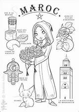 Morocco Coloring Pages Sheets 04kb 333px Templates Template sketch template