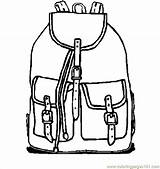 Backpack Clipartmag sketch template