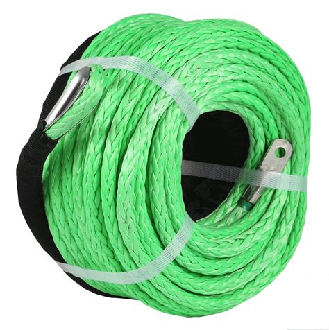 lovshare  ft strands winch rope  lbs synthetic winch rope cables amazon canada