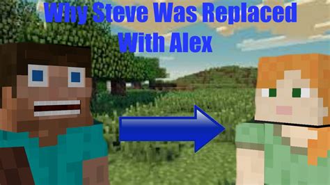 Why Steve Was Replaced With Alex Minecraft Youtube
