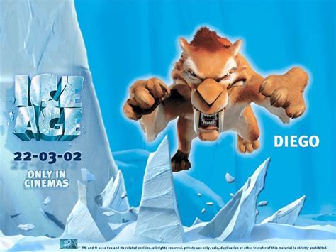 Diego Ice Age Wallpaper 21756662 Fanpop