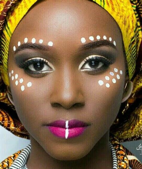Pin By Laura Román On Beautiful Design Makeup African Tribal Makeup