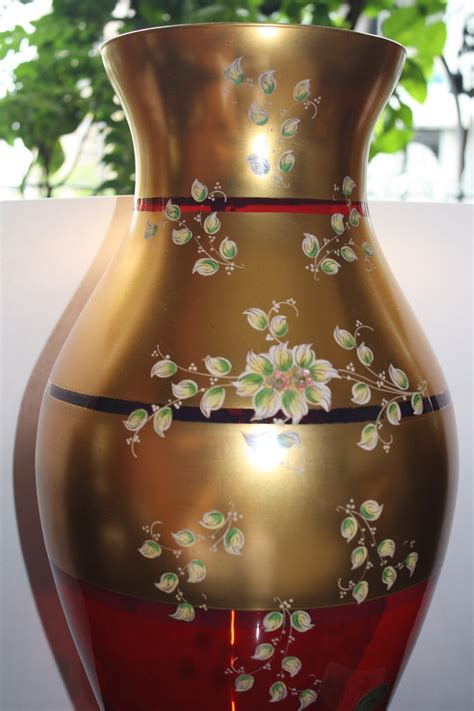 Murano Glass Vase With 24ct Gold Plating Collectors Weekly