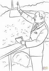 Mlk Coloring Pages Getdrawings sketch template