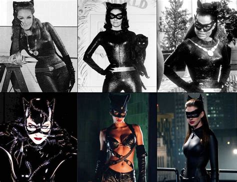 evolution of catwoman the first one is my favorite for