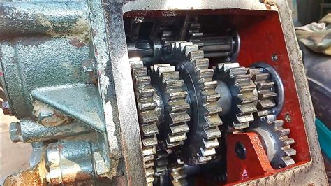 sifang power tiller gear box fittingrotary tiller shaft install youtube