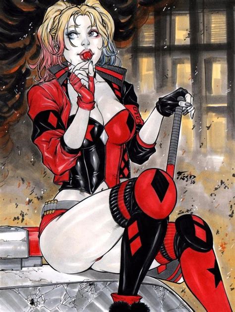 Harley Quinn By Fredbenes On Deviantart