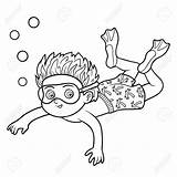 Zwemmen Jongen Nurek Kolorowanka Lato Colorare Mare Nuoto Swam Underwater Rysunek Dzieci Dziecko Kolorowanki Plywanie Rewalidacja Morzu Swimmer Wydrukowania Ksenya sketch template