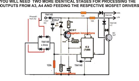 driving  phase motor  single phase supply circuit diagram circuit diagram centre