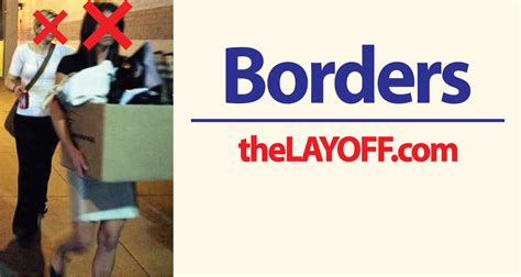 borders group  layoffs thelayoffcom