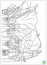 Coloring Pages Barbie Musketeers Three Musketeer Template sketch template