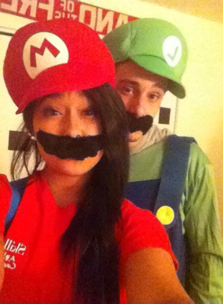 Mario And Luigi Couple Costumes Couples Costumes Cosplay Costumes