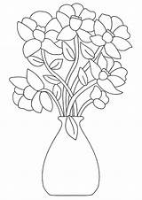 Coloring Pages Bouquet Tulip Flower Parentune Worksheets Flowers Kids sketch template