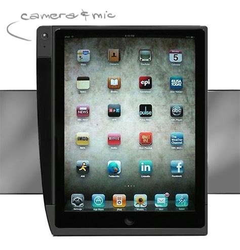 ipad cam case design integrates  missing web cam  attractive case cult  mac
