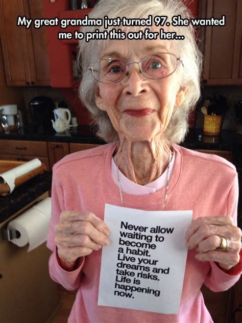Great Advice From A Lovely Grandma ️ Life Is Beautiful Grandma