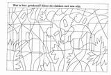 Vakjes Kleurplaat Stip Bijbel sketch template
