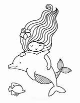 Mermaid Dolphin Sheet Colouring Pdfs Dolphins Unicorn sketch template