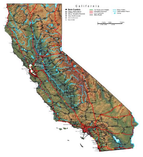 california map  maps  california state