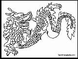 Dragon Chinese Coloring Year Pages Printable Dragons Colour Printables Animals sketch template