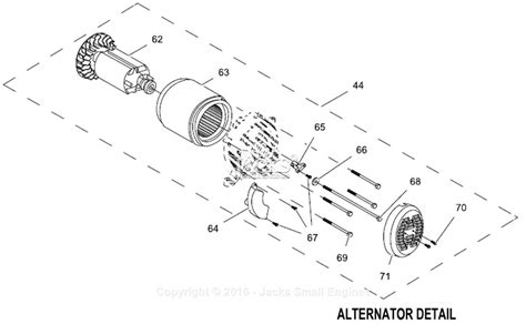 generac  parts list