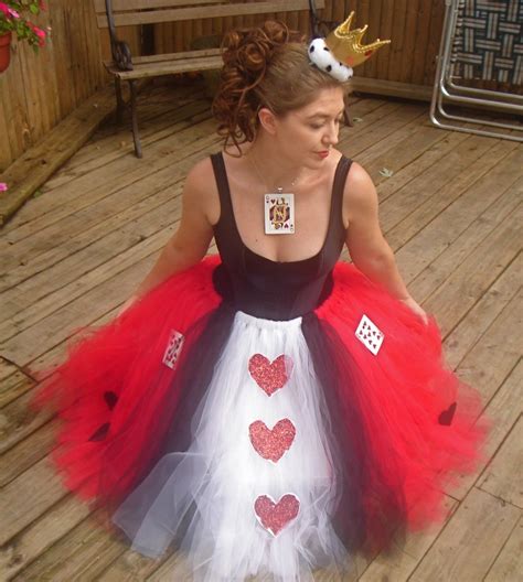 Tutu Costumes For Adults Queen Of Hearts Halloween Costume Queen Of