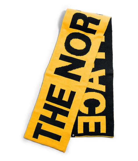 logo scarf  shipping  north face