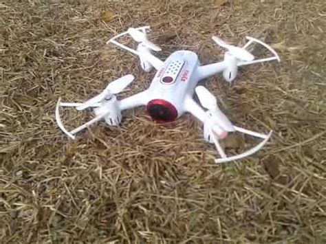 test terbang drone syma youtube