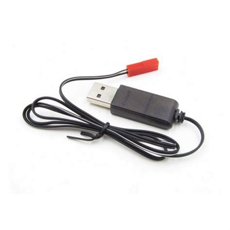 syma  xw rc quadcopter drone usb charger cable lead red jst
