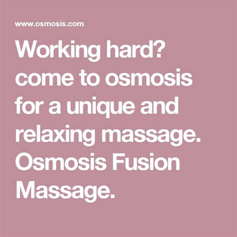 massage osmosis day spa sanctuary massage relaxing massage osmosis