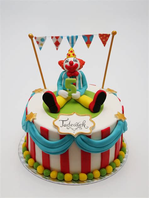 Clown Birthday Cake Ideas