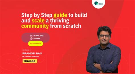 Live Masterclass On Community Building By Pramod
