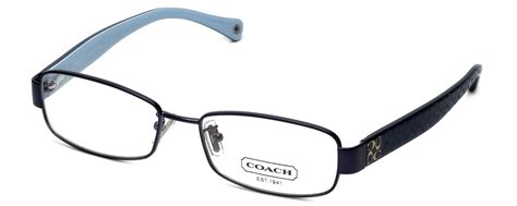 coach womens designer eyeglasses taryn hc5001 in blue 9024 50mm