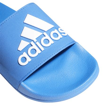 buy adidas adilette shower slippers men blue white  tennis point