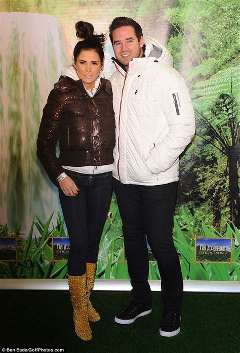 katie price sports puffy jacket and skinny jeans as she attends maze