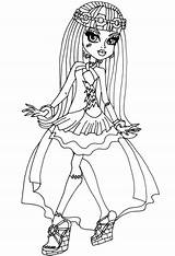 Frankie Coloring Wishes Pages Monster High Stein Supercoloring Printable Categories sketch template
