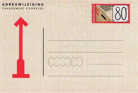 adreswijziging adreswijziging oude spullen postzegels