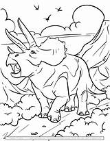 Extinct Animals Dino sketch template