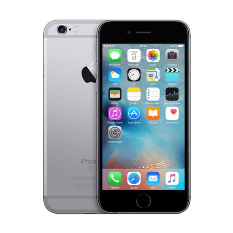 apple iphone  gb space gray smartphone godt kamera lang batteritid godt batteri ny
