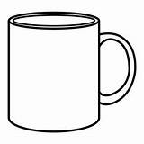 Cup Coloring Pages Printable Designlooter Tea sketch template