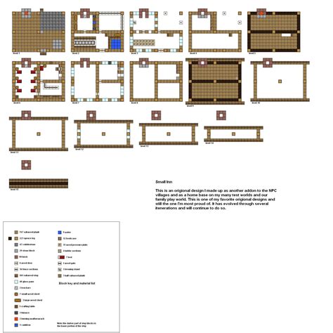 minecraft house floor plansminecraft floorplans small inn  coltcoyote  deviantart etfhckh