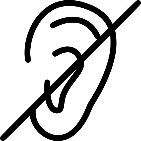 ear svg png icon    onlinewebfontscom