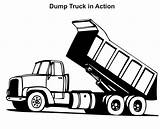 Truck sketch template