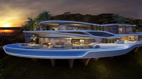 Amazing And Luxury Futuristic Looking Home Concept From