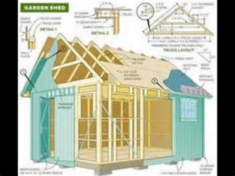 shed plans youtube